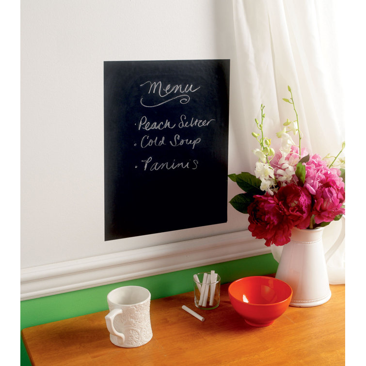 Wallies Peel and Stick Chalkboard Wall Decal & Reviews Wayfair
